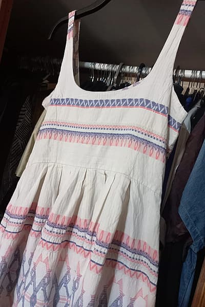 Pull & Bear patterned summer dress - Medium by Pull & Bear — pre-loved on Thrifted.mt