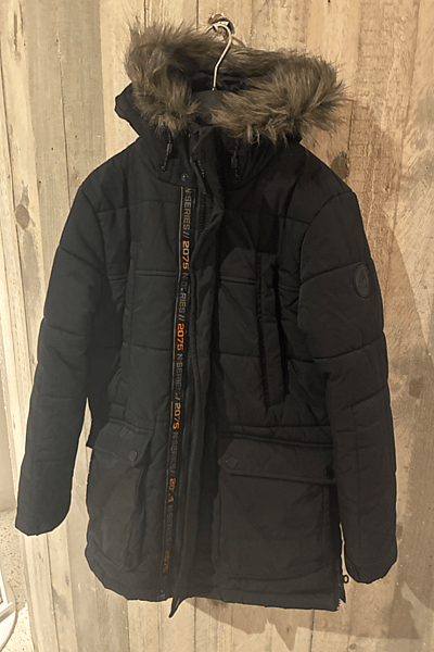 Next Boys Black Puffer Jacket by Next — pre-loved on Thrifted.mt