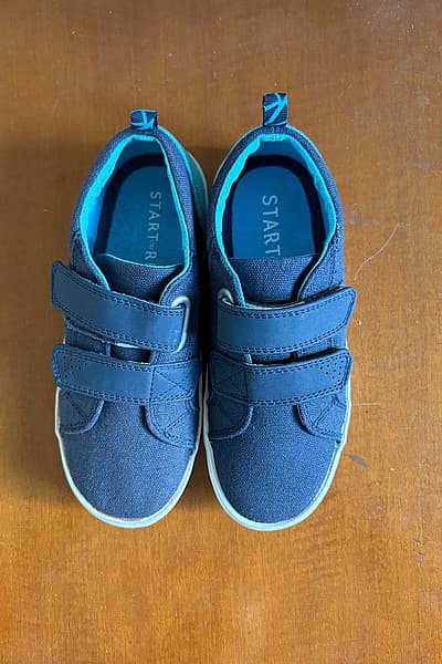 Start-Rite Navy Canvas Shoes