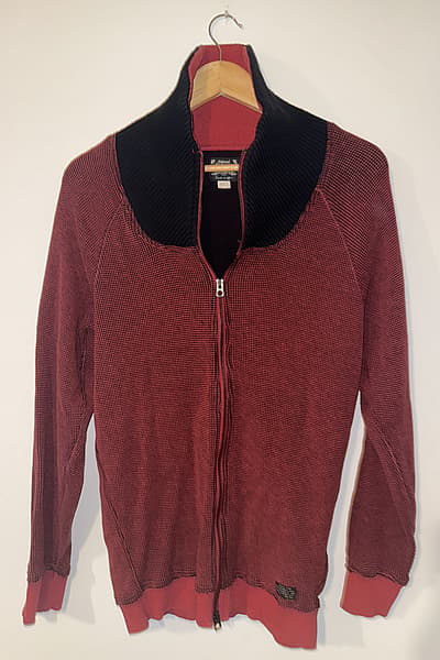 Diesel Zip-Up Knit Cardigan by Diesel — pre-loved on Thrifted.mt