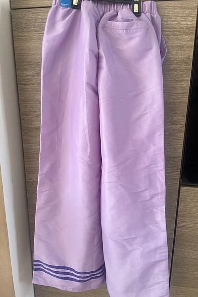 Adidas Wide Leg Pant Lilas by Adidas — pre-loved on Thrifted.mt