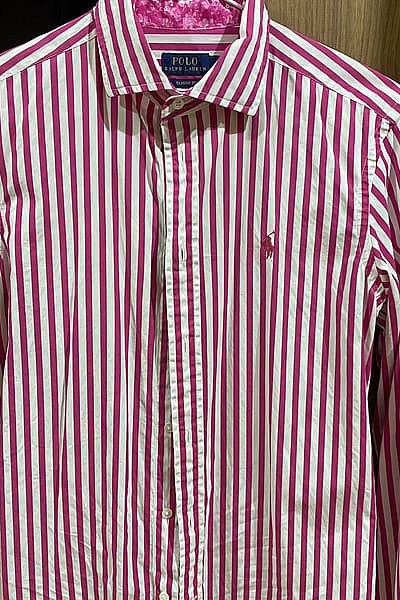 Polo Ralph Lauren Striped Shirt by Polo Ralph Lauren — pre-loved on Thrifted.mt