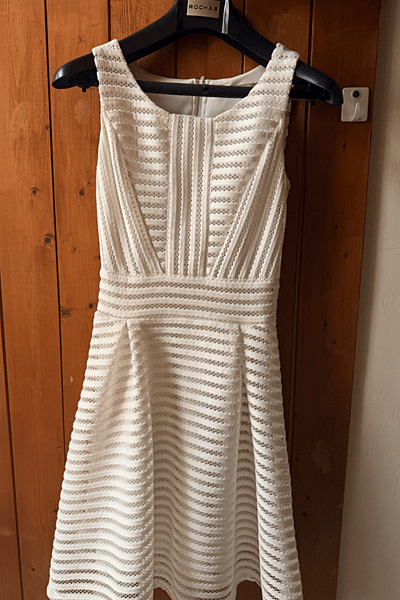 Elegant White Summer Mini Dress by Orsay — pre-loved on Thrifted.mt