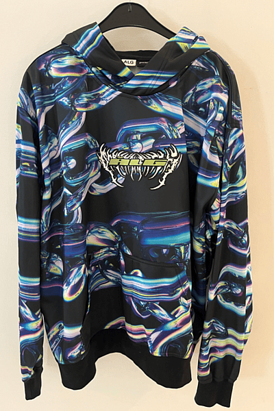 Abstract Chain Pattern Hoodie by ALG — pre-loved on Thrifted.mt