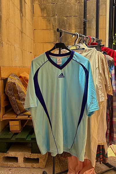 Adidas Climalite V-Neck Sports Top by Adidas — pre-loved on Thrifted.mt