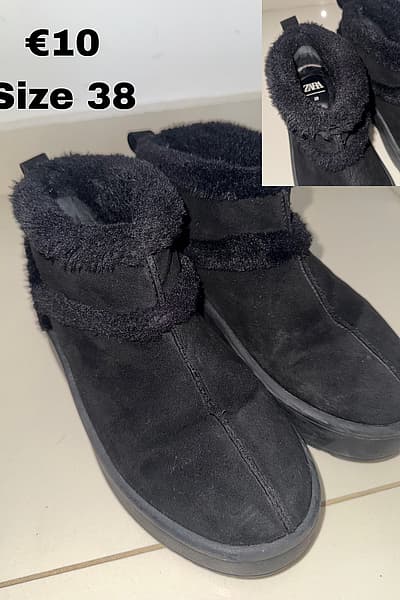 Boots by Zara — pre-loved on Thrifted.mt