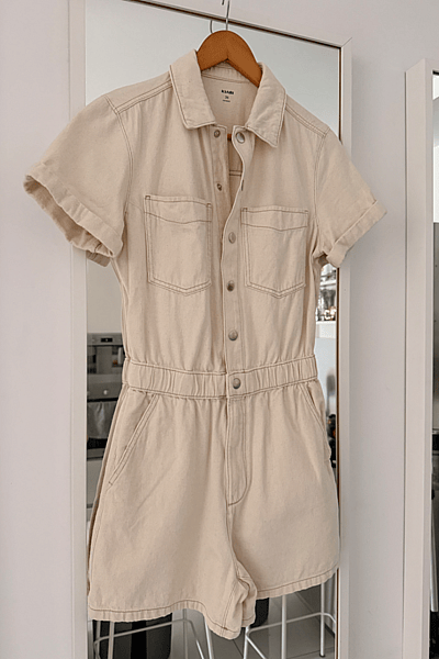 Kiabi - Short Sleeve Denim Playsuit by Kiabi — pre-loved on Thrifted.mt