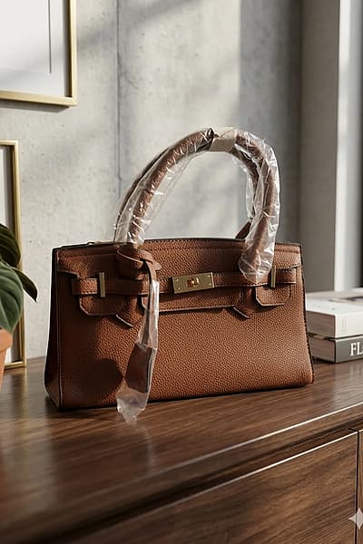 Brand new brown bandbag — pre-loved on Thrifted.mt