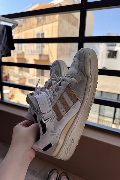 Adidas Forum Low White Sneakers by Adidas — pre-loved on Thrifted.mt