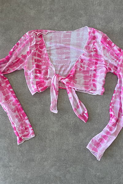 Pink Tie Dye Beach Co-ord — pre-loved on Thrifted.mt