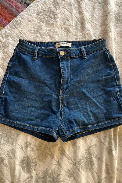 Denim shorts size 40 by Tally Weill — pre-loved on Thrifted.mt