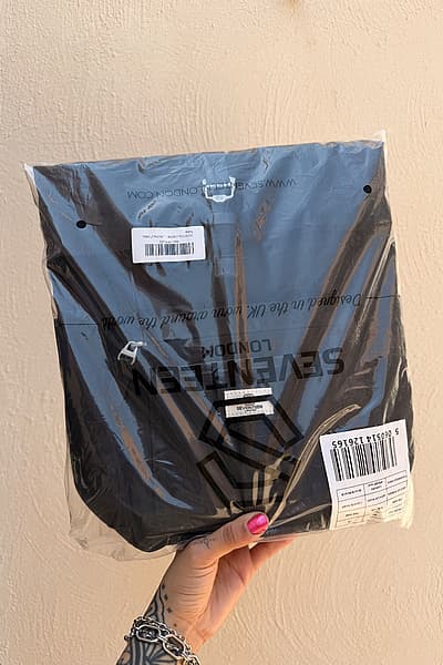 Seventeen London Canary Wharf Mini Backpack by Seventeen London — pre-loved on Thrifted.mt