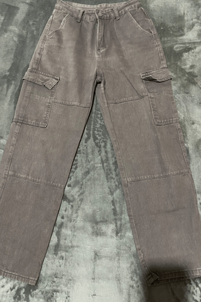 Brown Utility Cargo Trousers by SHEIN — pre-loved on Thrifted.mt