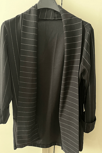 Pinstripe Coordinate Set Blazer and Trousers — pre-loved on Thrifted.mt