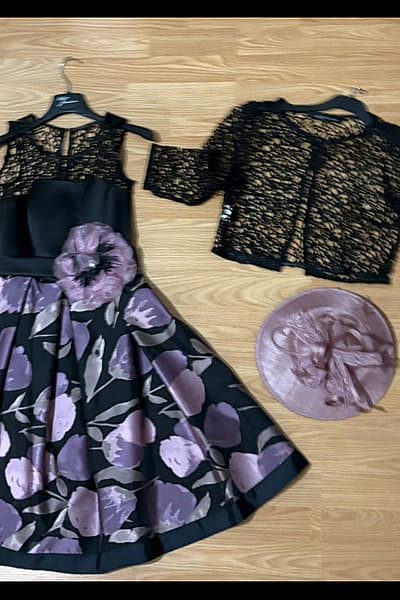 Floral Dress with Bolero and Hat — pre-loved on Thrifted.mt