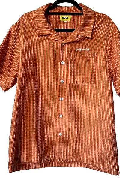 Golf Wang  × Tyler The Creator  Stitch Button Up by Golf Wang — pre-loved on Thrifted.mt