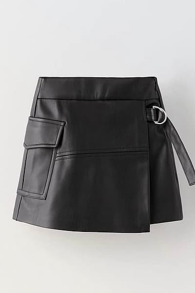 Leather Skirt by Zara — pre-loved on Thrifted.mt