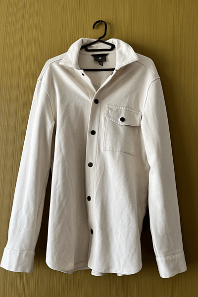 Beige Button Shirt by H&M — pre-loved on Thrifted.mt