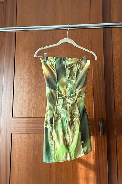 Bershka Summer Green Dress — pre-loved on Thrifted.mt