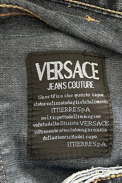 Versace Jeans Couture Denim Trousers by Versace Jeans Couture — pre-loved on Thrifted.mt