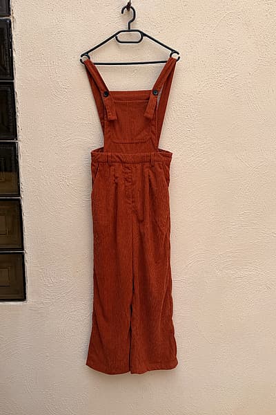 Cider Rust Corduroy Dungaree Petite Length by Cider — pre-loved on Thrifted.mt