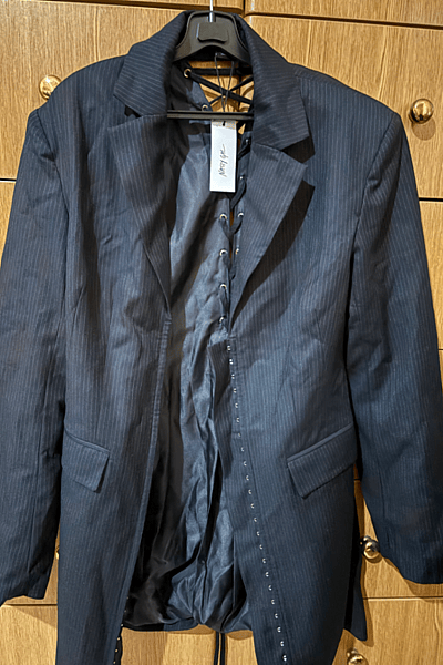 Nasty Gal Lace Up Blazer Dress by Nasty Gal — pre-loved on Thrifted.mt