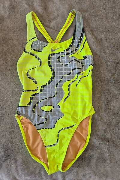Nike Neon One Piece Swimsuit by Nike — pre-loved on Thrifted.mt