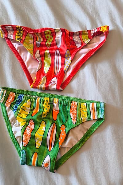 Kids Surf Print Swim Briefs by ellepi — pre-loved on Thrifted.mt