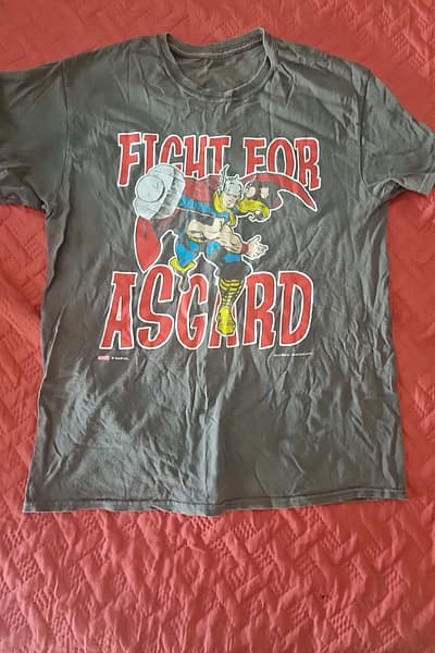 Marvel Thor “Fight For Asgard” T-Shirt XL – Nerd Block 2016 — pre-loved on Thrifted.mt