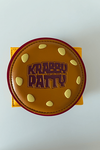 Krabby Patty Themed Wallet — pre-loved on Thrifted.mt