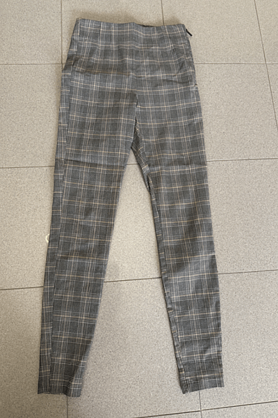 Checked Tailored Trousers — pre-loved on Thrifted.mt