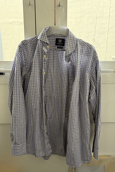 Gagliardi Checkered Cotton Shirt by Gagliardi — pre-loved on Thrifted.mt