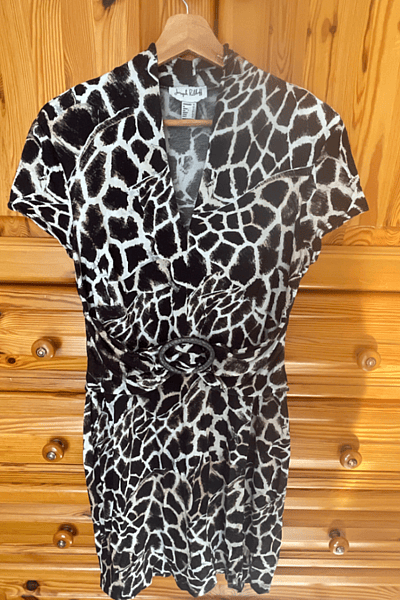 Joseph Ribkoff Animal Print Dress by Joseph Ribkoff — pre-loved on Thrifted.mt
