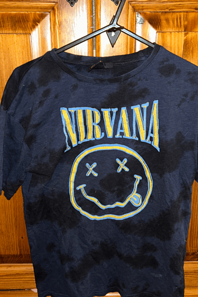 Nirvana band tee by Kiabi — pre-loved on Thrifted.mt