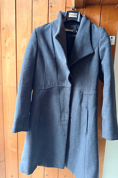 Smart Studio.W Dark Grey Coat by Studio.W — pre-loved on Thrifted.mt