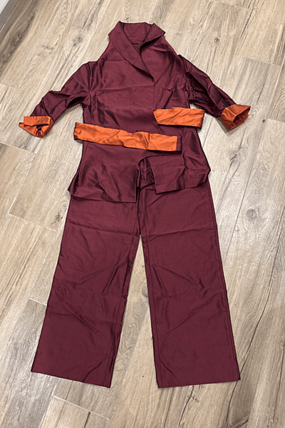Burgundy and Orange Co-ord Set by Max Mara — pre-loved on Thrifted.mt