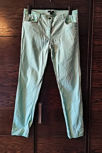 H&M Mint Green Jeans by H&M — pre-loved on Thrifted.mt