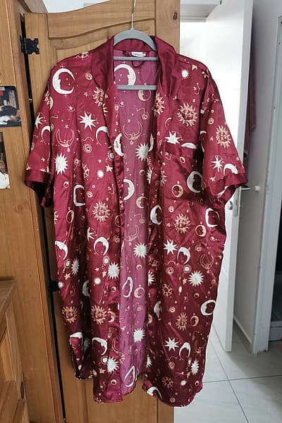 Celestial Satin Robe — pre-loved on Thrifted.mt