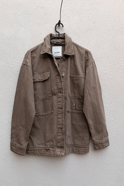 Pull&Bear brown shirt jacket by Pull&Bear — pre-loved on Thrifted.mt