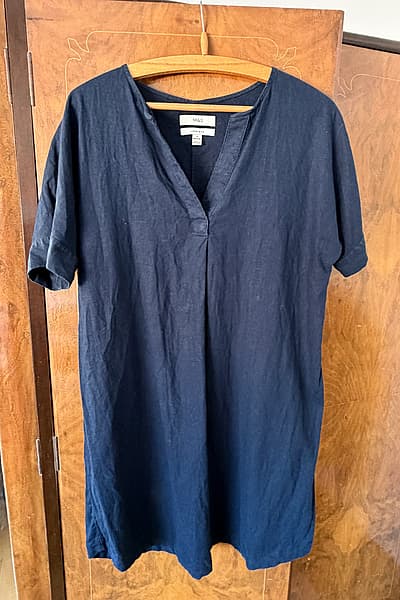Navy dress by M&S — pre-loved on Thrifted.mt