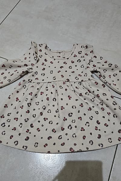 Matalan Baby Girl Leopard Print Dress — pre-loved on Thrifted.mt