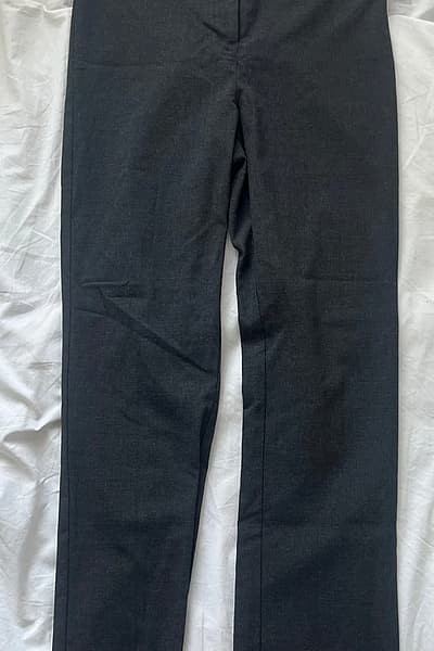 Smart grey school trousers by Zaks — pre-loved on Thrifted.mt