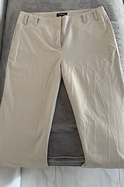 Caroll Paris Beige Trousers by Caroll — pre-loved on Thrifted.mt
